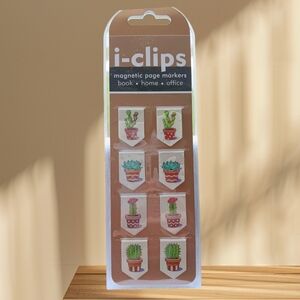Succulents Magnetic Bookmarks